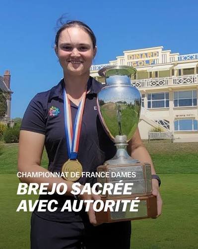 Margaux Bréjo sacrée Championne de France dames.